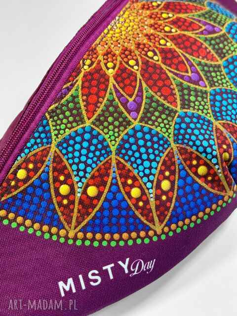 Kolorowa nerka z mandalą