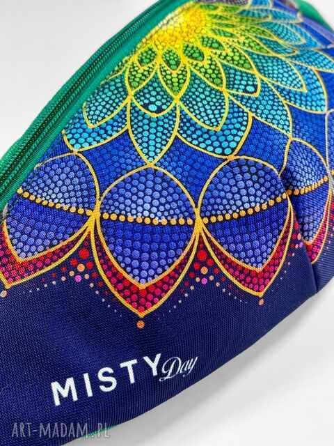 Kolorowa nerka z mandalą