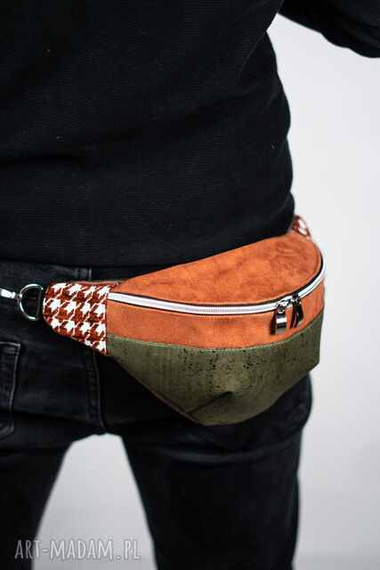 Nerka unisex khaki z korka KORKOWY ZAWRÓT GŁOWY