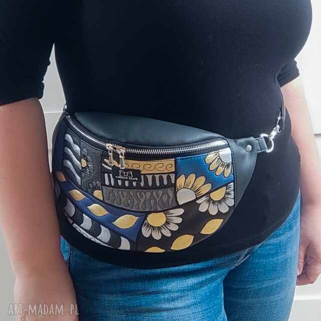 Kolorowa patchworkowa nerka damska tola