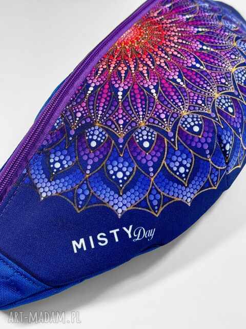 Kolorowa nerka z mandalą