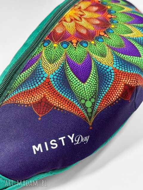 Kolorowa nerka z mandalą