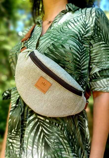 Nerka damska z jasnej plecionki Hidalgo