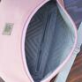 na prezent nerkoplecak różowa welurowa nerka XXL - hello lover mini plecak maxi