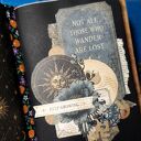 Ciemny notes z krukami - wyjątkowy junk journal A6