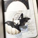 Ciemny notes z krukami - wyjątkowy junk journal A6