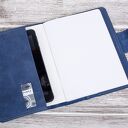Ręcznie robiony skórzany notes A5 - personalizowana okładka z naturalnej skóry