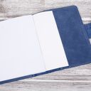 Ręcznie robiony skórzany notes A5 - personalizowana okładka z naturalnej skóry