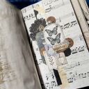 Ciemny notes z krukami - wyjątkowy junk journal A6