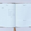 Kulinarny przepiśnik Chiyogami z twardą oprawą - ręcznie robiony notes na przepisy