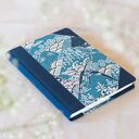 Niebieski notes w kropki - Bullet Journal 200 stron z papierem Katazome