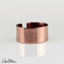 Gładka - miedziana obrączka - różne rozmiary (1900 -04) III