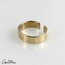 Gładka - mosiężna obrączka - różne rozmiary (1900 -48) III