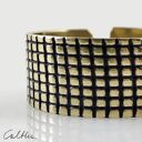 Kratka - mosiężna obrączka - różne rozmiary (2201 -07) III