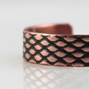 Rybia łuska - miedziana obrączka - rozm. M (1900 -41) outlet