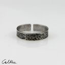 Kamień - srebrna obrączka - różne rozmiary (2000 21) III