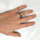 Kamień - srebrna obrączka - rozm. S (2000 -21) outlet