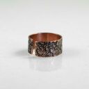 Ślady - rozm. S, M, L - miedziana obrączka - unikat