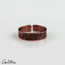 Kamień - miedziana obrączka - różne rozmiary (2000 19) III