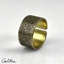 Piasek - mosiężna obrączka - różne rozmiary (1300 -11) III