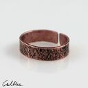 Kamień - miedziana obrączka - różne rozmiary (2000 -19) III