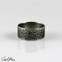 Piasek - metalowa obrączka (rozm. 18) (1504 02) unikat