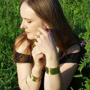 Gładka - mosiężna obrączka - różne rozmiary (1900 -48) III