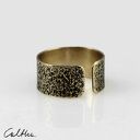 Piasek - mosiężna obrączka - różne rozmiary (1300 -11) III