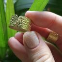 Mosiężna obrączka