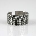 Płótno - srebrna obrączka - rozm. XL (1900 -34) outlet