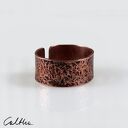 Kamień - miedziana obrączka - różne rozmiary (2000 -16) III