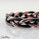 Pleciona - miedziana obrączka rozm. 19 (2209 -03) unikat