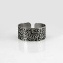 Piasek - srebrna obrączka - różne rozmiary (1300 12) III