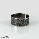 Kamień - srebrna obrączka - różne rozmiary (2000 -18) III