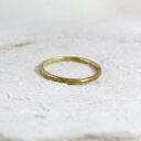 Nierówna - cienka mosiężna obrączka - różne rozmiary (2403 -08) III