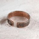 Kamień - miedziana obrączka - różne rozmiary (2000 -19) III