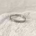 Nieregularna - rozm. S, L, XL - srebrna obrączka (2000 -03) outlet