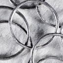 Nierówna - cienka srebrna obrączka - różne rozmiary (2403 -09) outlet