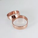 Gładka - miedziana obrączka - różne rozmiary (1900 -47) III