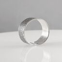 Piasek - srebrna obrączka - różne rozmiary (1300 -12) III