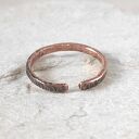 Nieregularna - rozm. M, L - miedziana obrączka (2000 -01) outlet