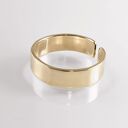 Gładka - mosiężna obrączka - różne rozmiary (1900 -48) III