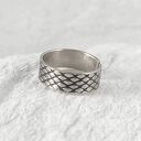 Rybia łuska - mosiężna obrączka - różne rozmiary (1900 -42) III