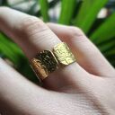 Mosiężna obrączka