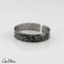 Kamień - srebrna obrączka - różne rozmiary (2000 -21) III