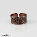 Piasek - miedziana obrączka - różne rozmiary (1300 10) III