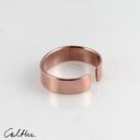 Gładka - miedziana obrączka - różne rozmiary (1900 -47) III