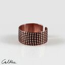 Kratka - miedziana obrączka - różne rozmiary (2201 -06) III