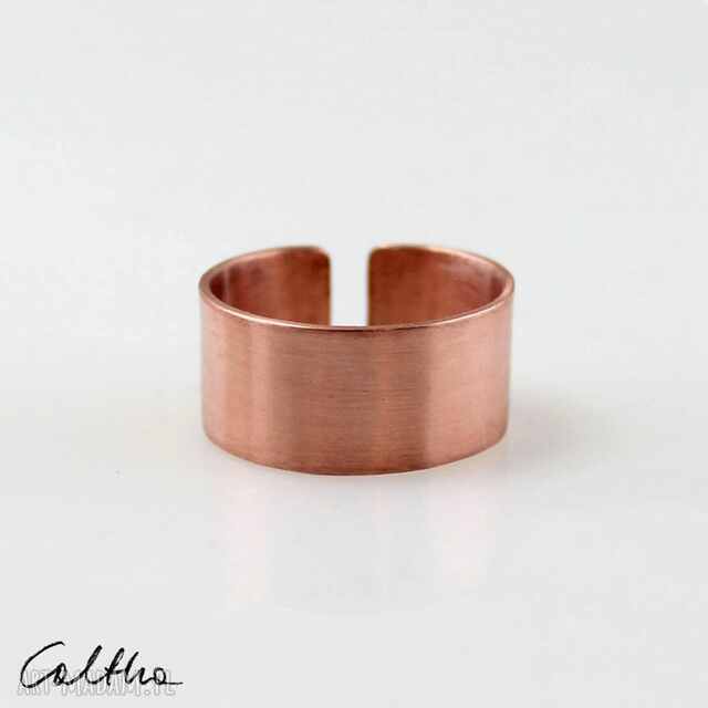 Satyna - miedziana obrączka - różne rozmiary (1800 -01) III