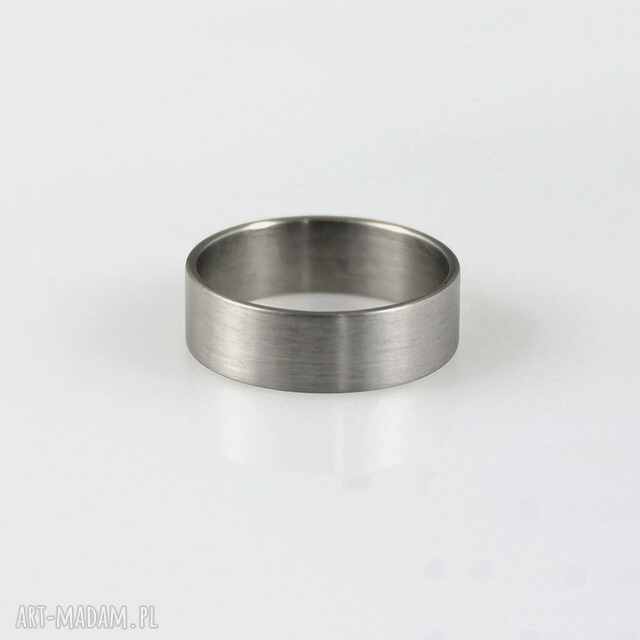 Satyna - srebrna obrączka - rozm. 35 - REZERWCJA (2508 -01)